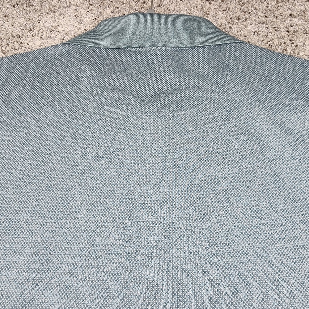 Columbia Polo Shirt Mens XL Blue Sun Protect Short Sleeve Excellent - Picture 6 of 9